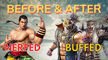 Balance Adjustment-Tekken 7 Patch Updates v5.01 || Subscribe for more Tekken videos :)