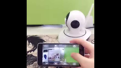 ZGWANG Wireless Baby Monitor IP Camera With Your Android / iOS App