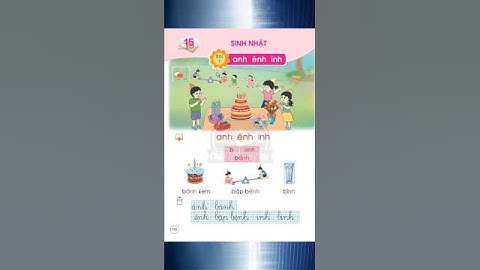 Bài 1. anh ênh inh, môn Tiếng Việt 1, tập 1, Tr150, bộ sách Chân trời sáng tạo #shorts #thaygon