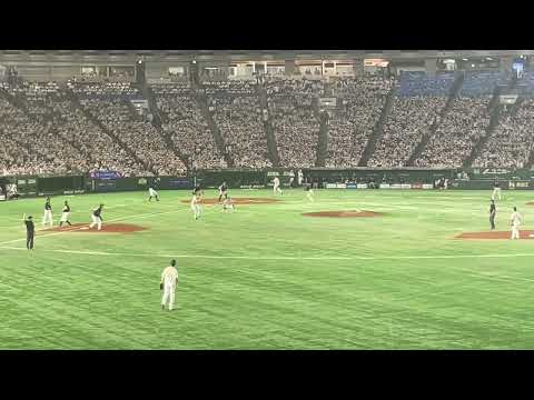 ロッテ、荻野貴司の犠牲フライ