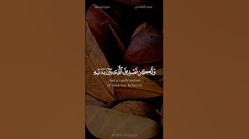 لقد كان في قصصهم عبرة لأولي الألباب - #سعد_الغامدي - #كروما #سورة_يوسف #حالة_واتس #قران_كريم