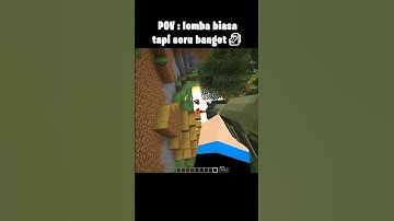 Thumbnail of hide and seek is fun again #minecraft #funny #shorts