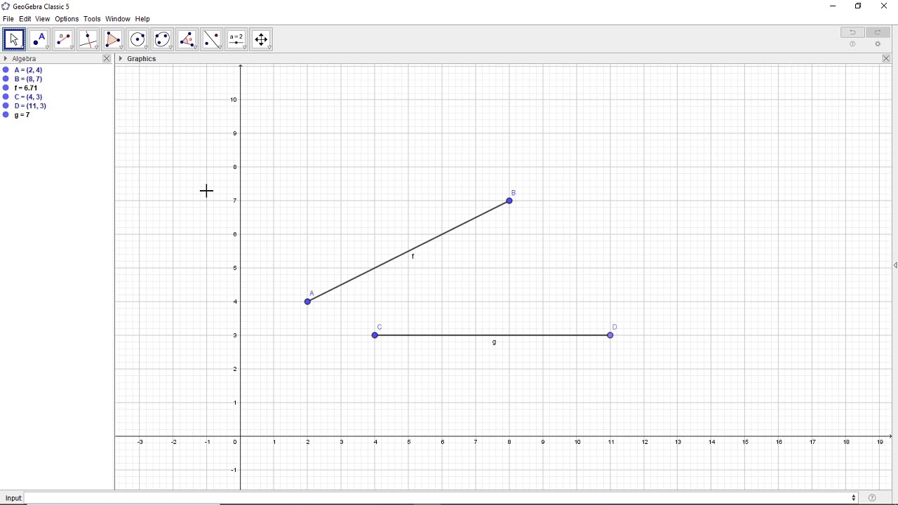 GeoGebra ટૂલ્સ પરિચય – 1 | Introduction to GeoGebra Tools – 1 - YouTube
