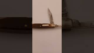 Vintage Schrade Old Timer 2 Bladed Pocket Knife Small Size great details #schrade #oldtimer