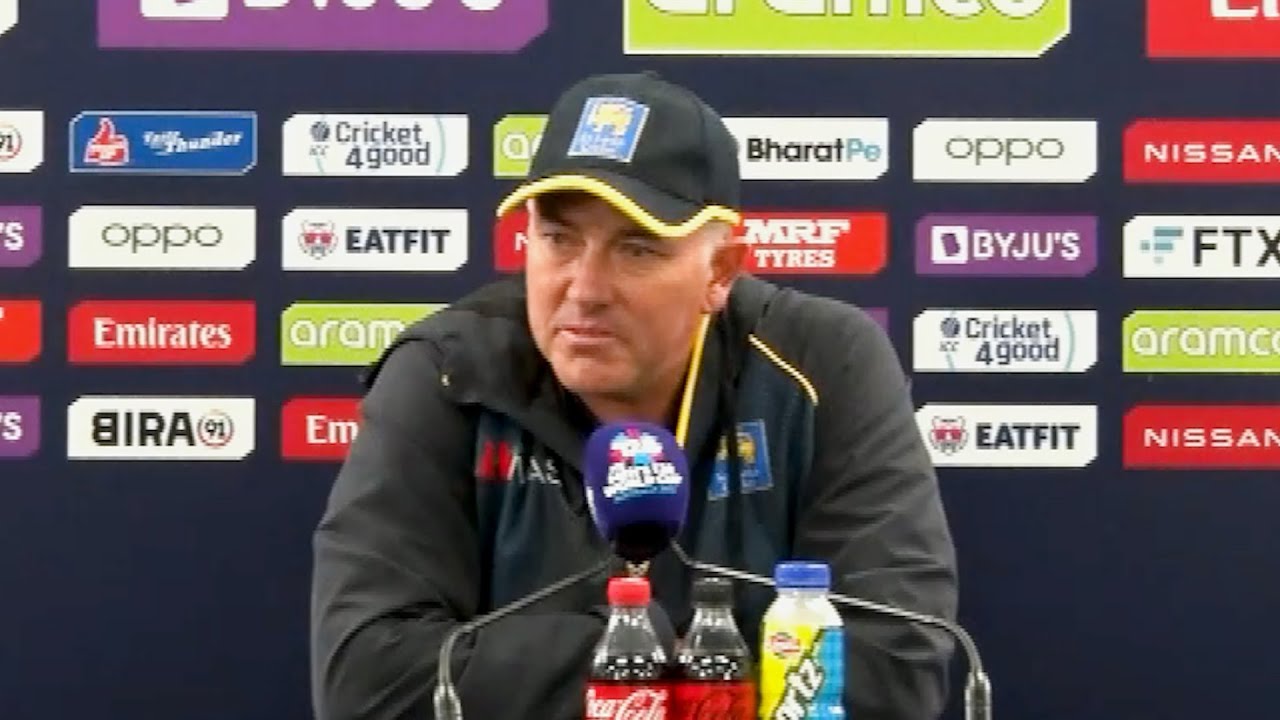 Chris Silverwood (Sri Lanka) Post-Match Press Conference | Sri Lanka v ...