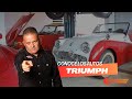 Quemando fiebre    historia del auto triumph