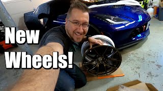 Apex VS-5RS Wheels for my C7 Grand Sport!