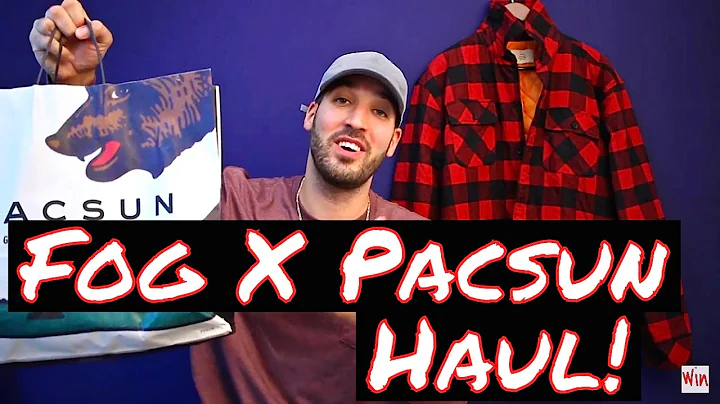 FOG X PACSUN CLOTHING HAUL! PANTS, HOODIE, JACKET & OUTFITS!