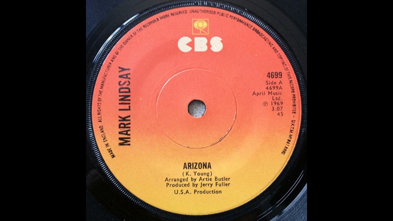 MARK LINDSAY * Arizona   1970  HQ