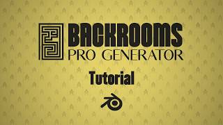 Procedural Backrooms in Blender! - Backrooms Pro Generator tutorial