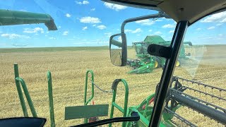 PROVOCARE ACCEPTATA! Am mers o zi intreaga pe combina ! @JohnDeere #farming #agrovlog #vlog