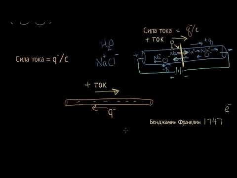 Направление тока (видео 2)| Введение в электрические цепи | Электротехника