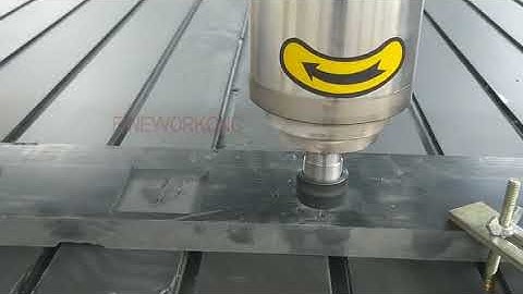 FW1325 cnc router with T-slot working table, heavy duty machine bed