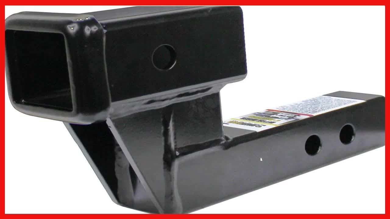 MAXXHAUL 50397 Trailer Hitch Riser for 2 Inch Receivers with 4 Inch