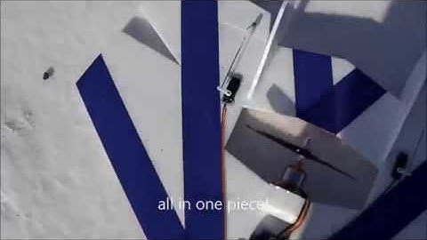 Short video of scratch built RC plane