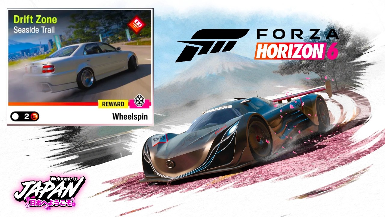 Seaside Trail Drift Zone | Welcome To Japan | Forza Horizon 6