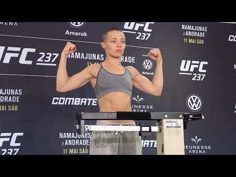 UFC 237 Official Weigh-In Highlights - MMA Fighting