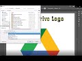 Class # 208 Google Drive Logo_Pictorial Logo_Pen Tool_Ai illustrator Course For Beginner Urdu_Hindi