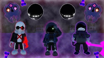 Undertale:Double would sans ops event part 2 new character showcase