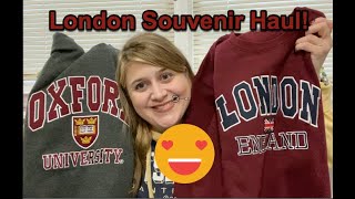 LONDON SOUVENIR HAUL! What I brought home with me!