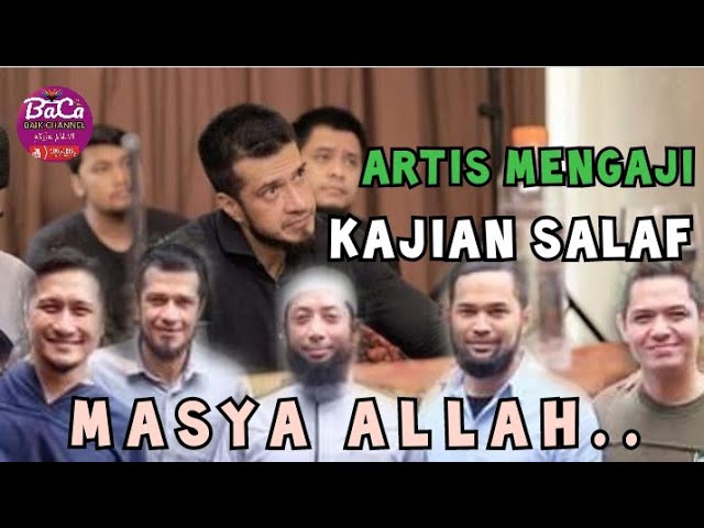 Masya Allah .. Artis Ngaji Salaf.. class=