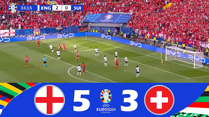 England vs Switzerland 1-1 [PEN. 5-3] | Quarter-finals | UEFA Euro 2024 | Extended Highlights!