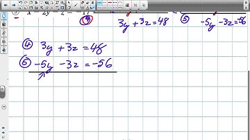 Solving Three Equations with Three Unknowns Grade 12 Calculus Lesson 9 2 7 10 13)
