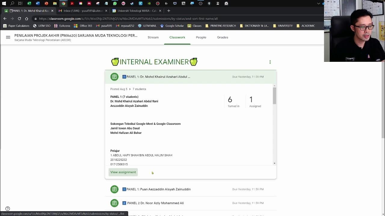 🔴 Live  Taklimat Akhir Penilaian projek akhir Sarjana Muda Teknologi