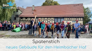 Spatenstich - Neues Gebäude Für Den Heimbacher Hof News