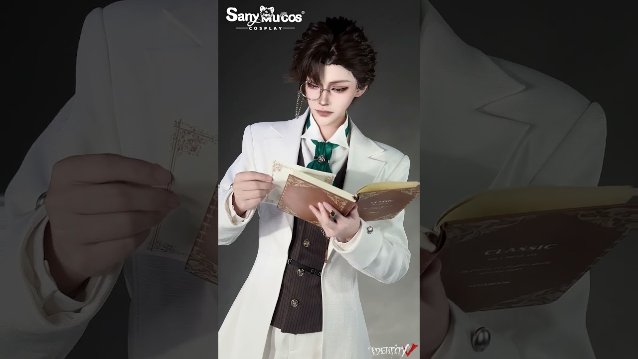 Identity V Cosplay Novelist Cosplay Costume Premium Edition showcase🥼📝