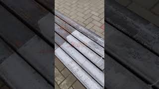 Rust Removal for Square Steel Pipe | 1000W Continuous Laser Cleaner | Customer Feedback from Romania