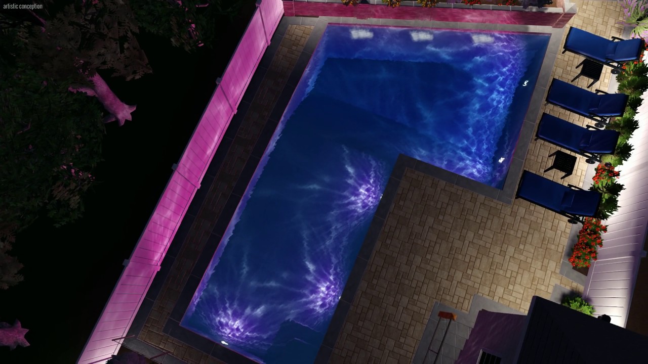 Unique Angular Shaped Pool Built Specifically for Your Yard- JOHN ...