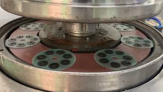 Aluminum alloy double-sided lapping laboratory sample test