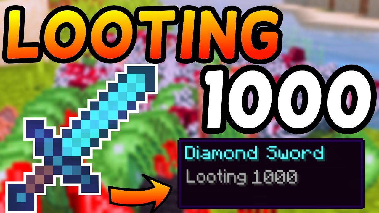 How to make a sharpness 10000 sword in minecraft 116