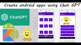 learn coding using Chat GPT Part1 || Android Studio using KOTLIN Calculator
