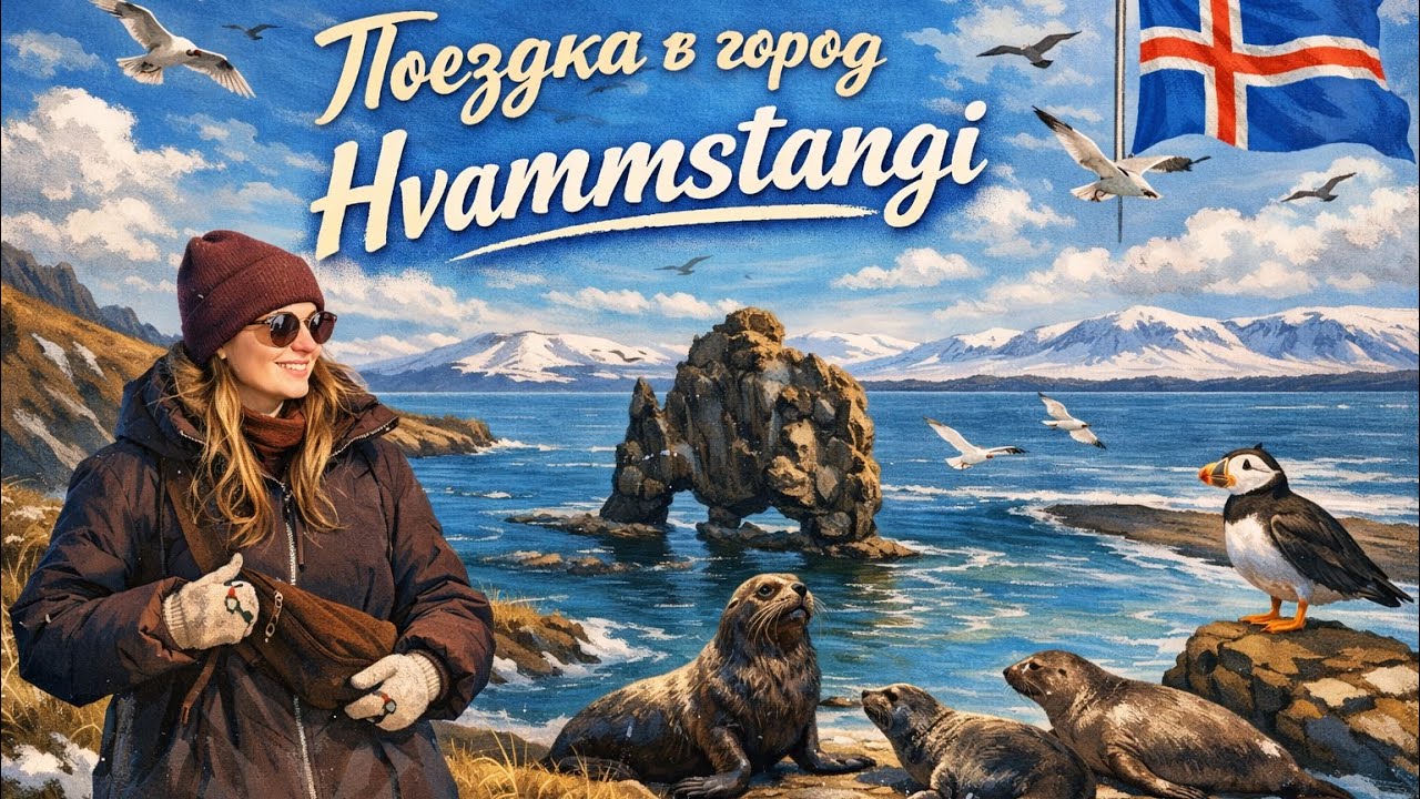 Исландия: поездка в небольшой северный город Хвамстаунги , как проходят выходные в Исландии 