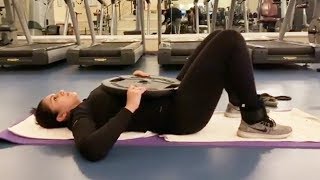 Huma Qureshi Loss Weight Training At Gym