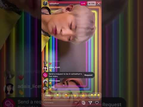200617 Sehun and Chanyeol  Instagram Live