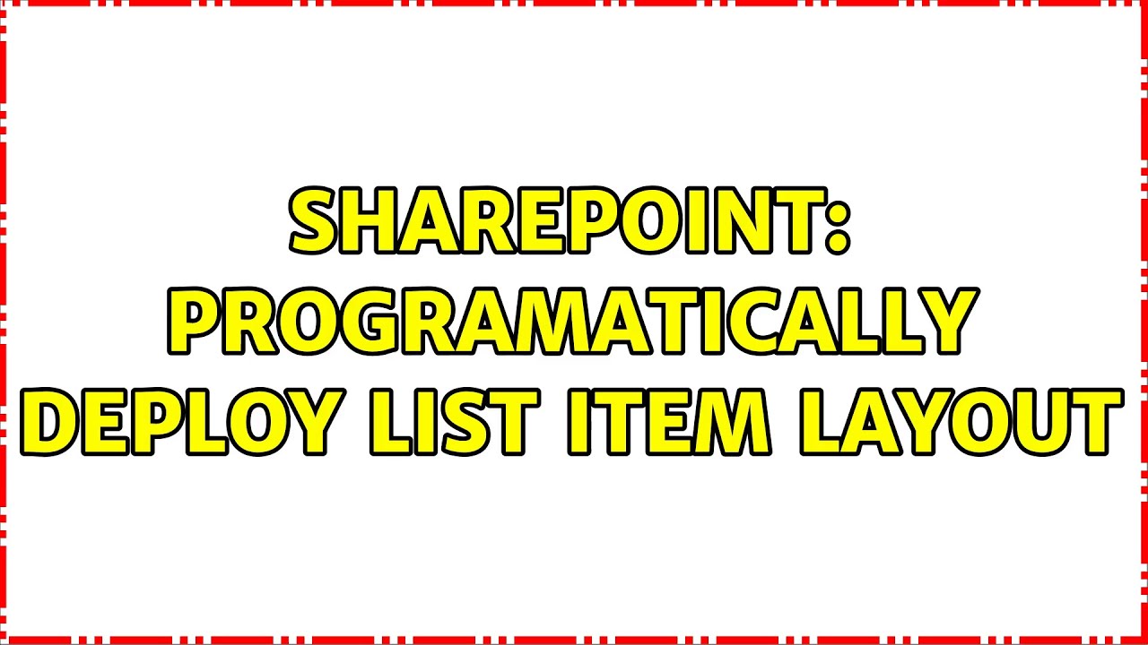 Oj C List Item Layout