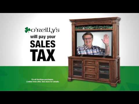 O Reilly S Sales Tax Sale Youtube