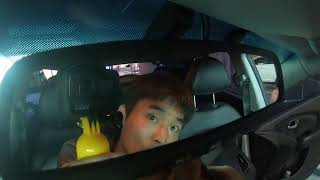 현대자동차 투싼 룸미러 액정거울에 발생한 곰팡이 얼룩과, 수신모듈 고장등으로 순정품 하이패스룸미러 설치과정 소개와 이외의 룸미러 떨어짐, 커버파손, 스피커불량, 모듈고장수리안내!