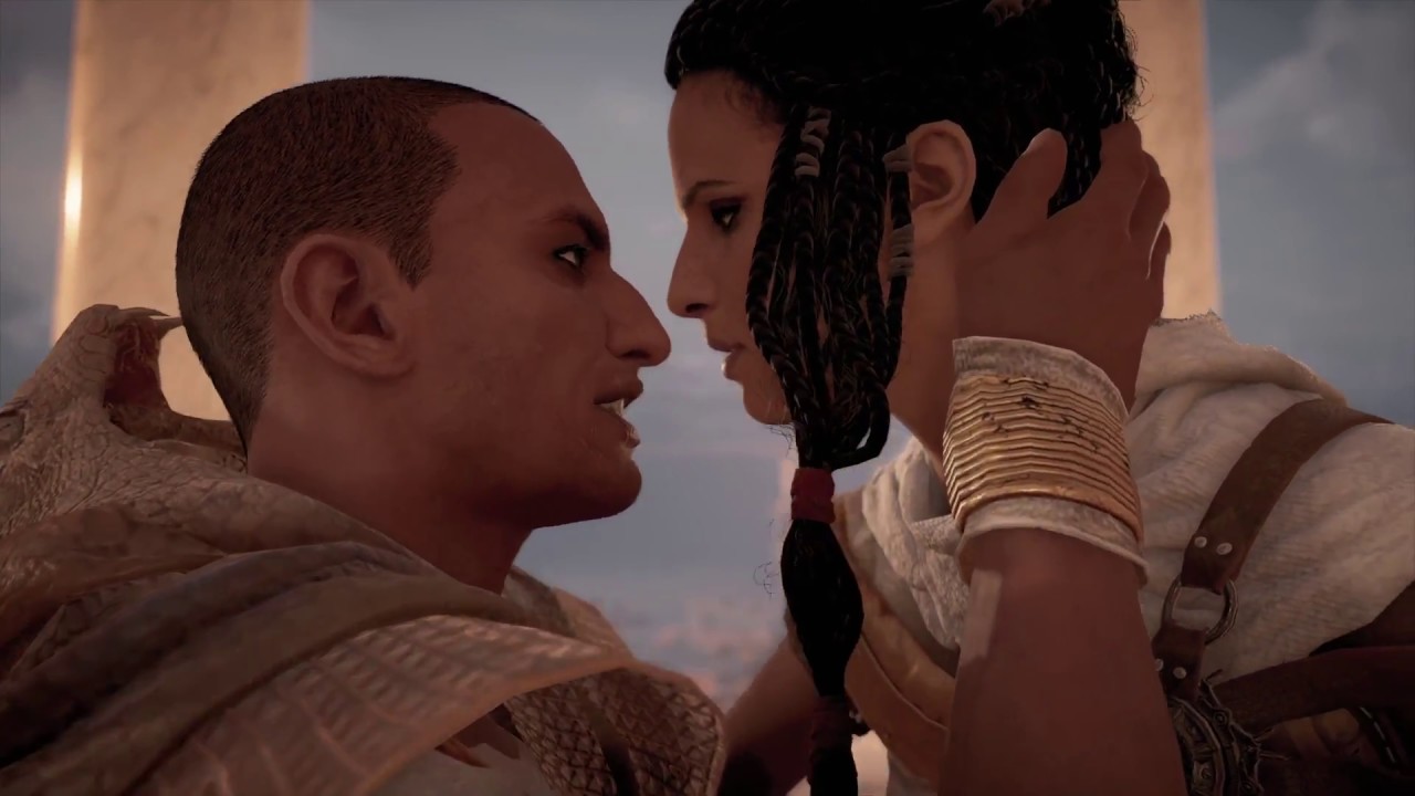 Assassins creed origins sex scenes