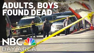 Man, woman, 2 boys found dead inside San Mateo home