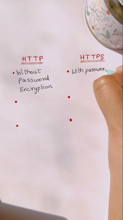 HTTP vs HTTPS #shorts