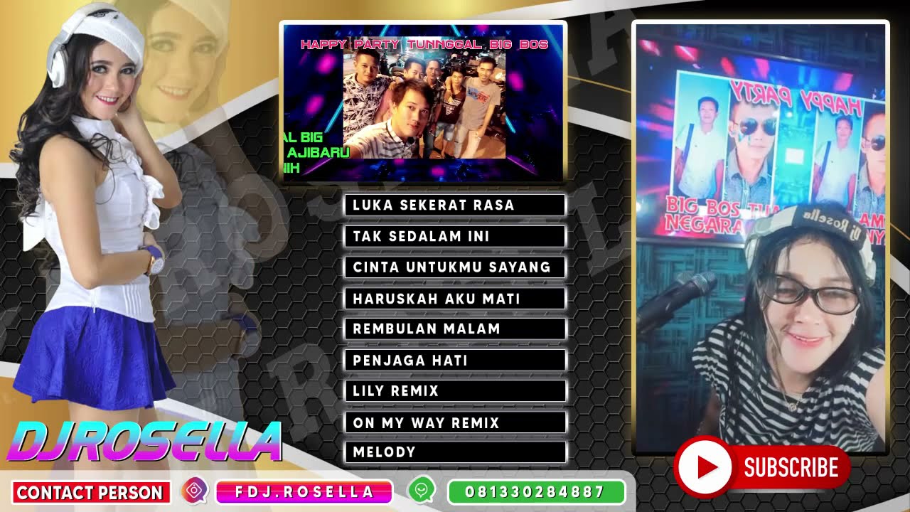 LUKA SEKERAT RASA FUNKOT 2021 PARTY TUNGGAL BIG BOS TUAH NEGARA AJI BARU I BY DJ ROSELLA