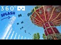 VR 360° Water Wave Swing Carousel flat ride POV rollercoaster 360 도 롤러코스터 ジェットコースター