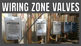 Wiring Multiple Zone Valves (Honeywell)