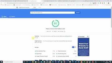 Google Page Speed an Introduction