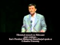 Mahmoud Ahmadinejad on Holocaust