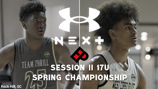 Team Thrill vs West Coast Elite: 17U Under Armour Session 2 Spring Championship Game |Rock Hill, SC.